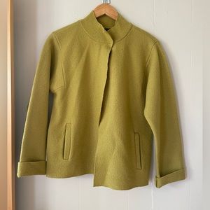 Carol Little Olive Green Wool Sweater- Size S